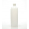 P1000ml White - PE plastic bottle with cap