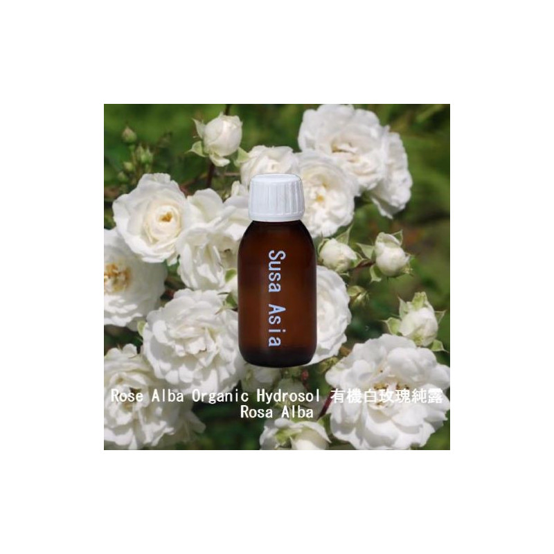 Rose Alba Organic Hydrosol - Rosa Alba